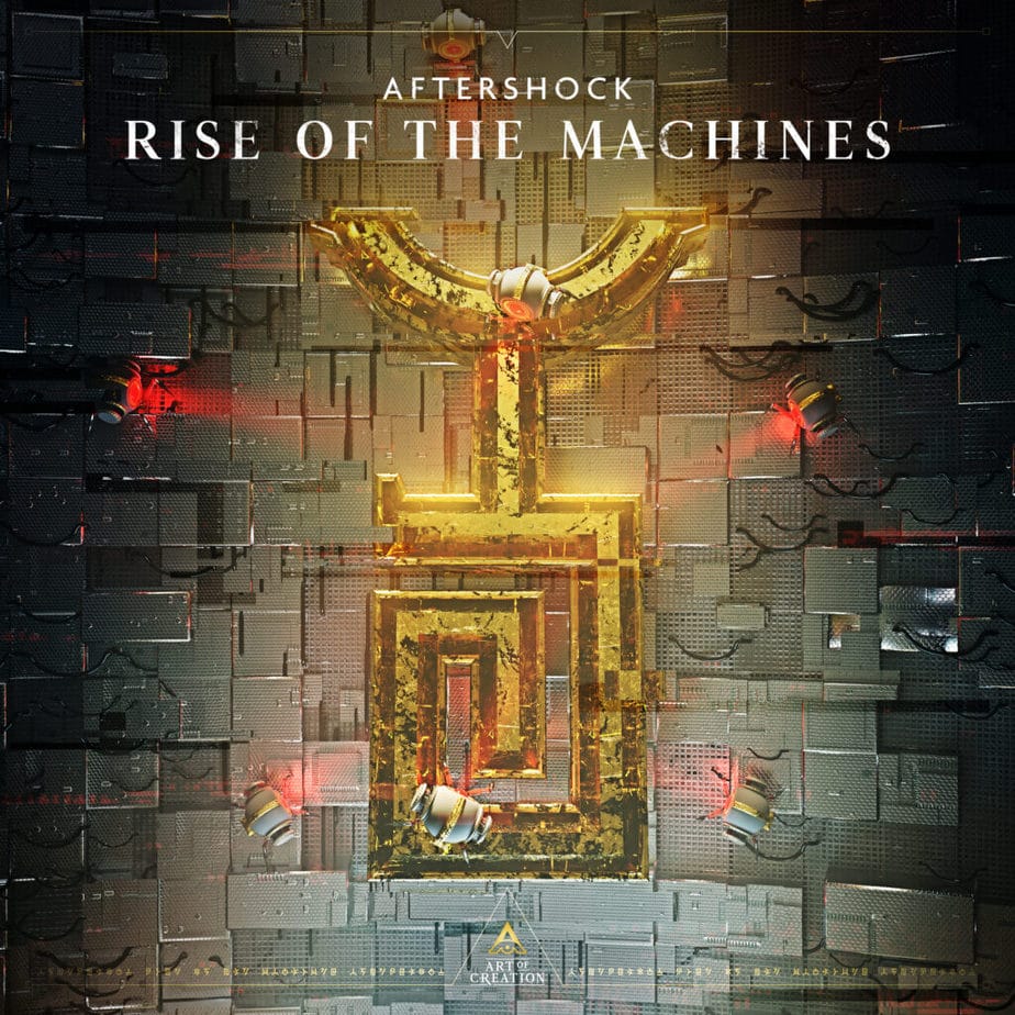 cover artwork for "Aftershock - Rise Of The Machines"