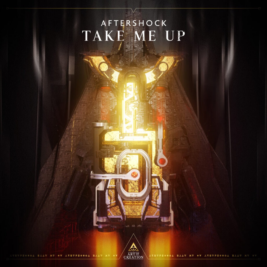 cover artwork for "Aftershock - Take Me Up"