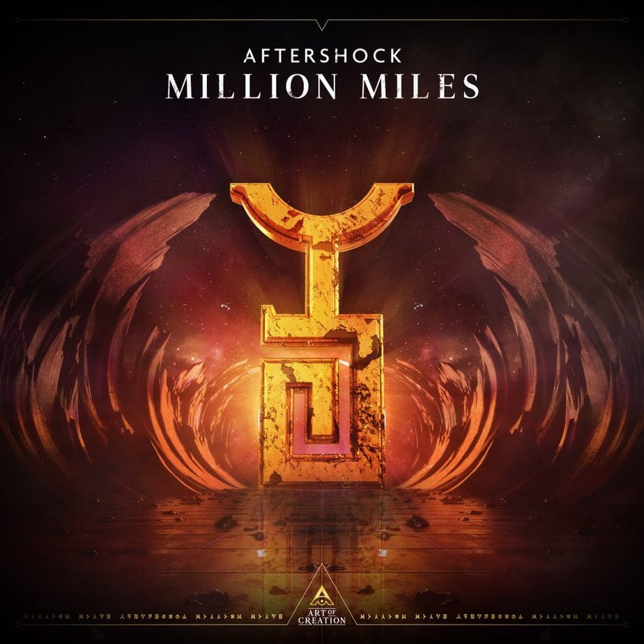 cover artwork for "Aftershock - Million Miles"