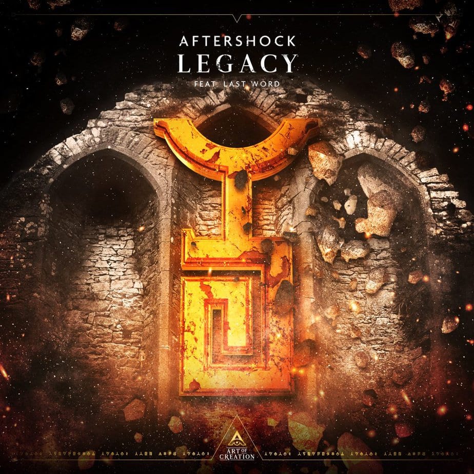 cover artwork for "Aftershock - Legacy (Feat. Last Word)"
