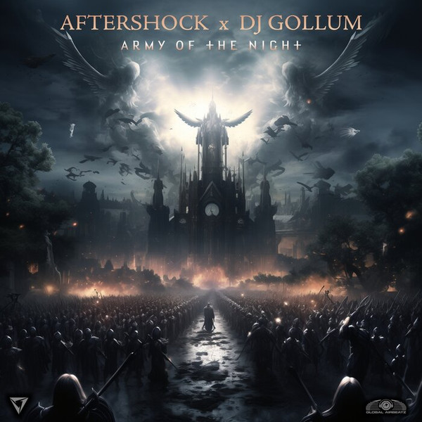 cover artwork for "Aftershock X DJ Gollum - Army Of The Night"