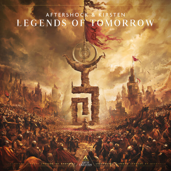 cover artwork for "Aftershock & Kirsten - Legends Of Tomorrow"